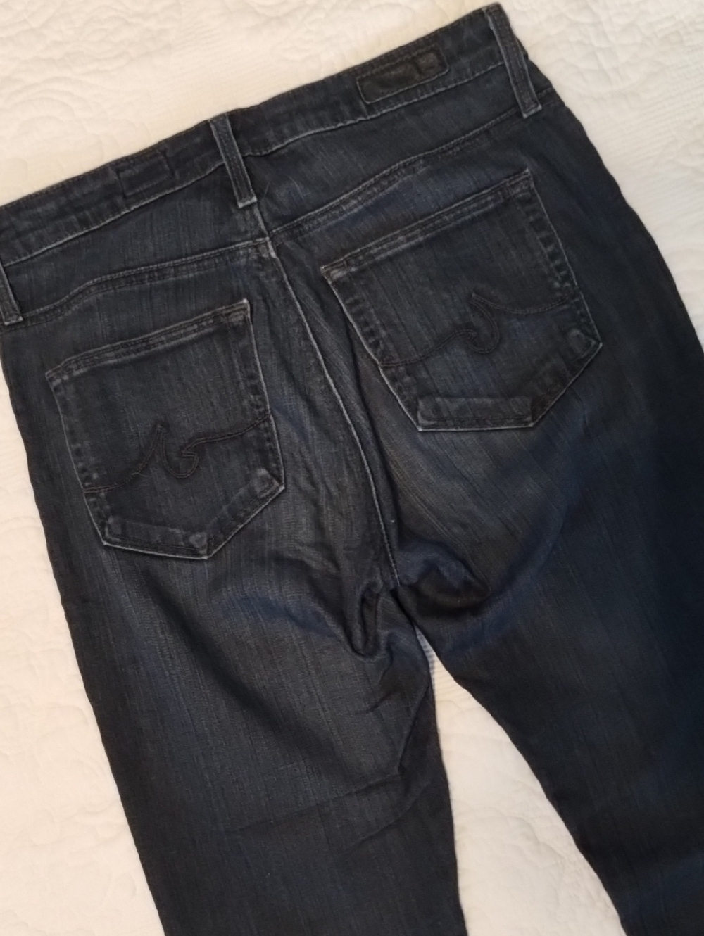 AG Goldschmied Dark Wash Farrah Skinny Jeans